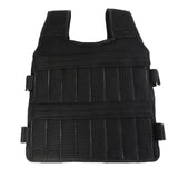 3/15/35kg Adjustable Weight Jacket Weighted Exercise Vest for Running Training Workout Jogging Walking