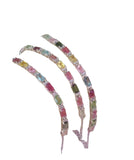 12 Pieces Of Natural Tourmaline Bracelet With Fire Colors