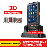 Data Collector PDA Red Terminal Portable 1D 2D Honeywell Barcode Scanner Reader Scan Android Device Bluetooth 4G GPS
