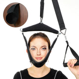 Cervical Hanging Device Soft Stretching Belt Pain Relief Medical Neck Orthosis Traction Frame Adjustable