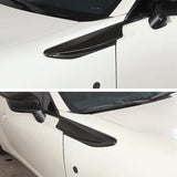 Top-2X Car Side Air Outlet Fender Trim Decorate Cover For Toyota FT86 GT86 Subaru BRZ ZC6 2012-2020(Carbon Fiber)