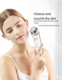 Facial deep cleaning brush Beauty Tools whitening tightening skin warm massage OEM