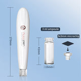 2023 Electric Automatic Derma Micro Needling Pen Hyaluronic Acid Crystal Nano Pen for Face Lifting Eyelids Lifting Beauty Spa