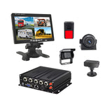 YWX 4 Channel 1080P AHD Car Vehicle CCTV MDVR 2TB HDD Recording Truck/Taxi/Bus Camera System Mobile DVR Kits