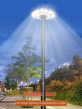 Ultra Long Distance Intelligent Remote Control Solar Twer luminous surface high brighess garden light