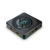 X96 X4 Smart TV Android 11 Amlogic S905X4 RGB Light 4G Support AV1 8K Dual Wifi BT4.1 Media Player 4GB 32GB 64GB Set Top Box