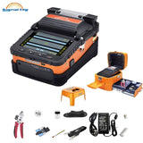New AI-9 signal light fiber fusion splicer 10 languages freely switch built-in optical power meter and VFL5.0