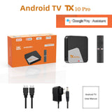 TX10 PRO Smart Box Android 13 Allwinner H313 Quad Core 2.4G Dual Wifi 8K HD 10 Bluetooth 5.0 2GB 16GB Media Player TV BOX