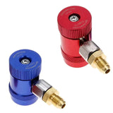 Quick-Professional Quick Couplers Air Conditioner Service Port Adapter Fit for R1234yf Refrigerants