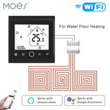 Smart WiFi Thermostat Temperature Controller Electric Warm or Heating Water Gas Boiler Works with Echo Google Home Tuya
