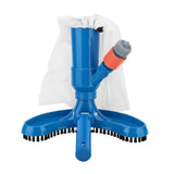 1Set Portable Vacuum Pool Cleaner Swimming Vacuum Brush Cleaner Pond Fountain Vacuum Brush Cleaner Outdoor Tubs Cleaning Tool