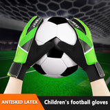 Children's Glove Latex Goalkeeper Protection Adults Teenager Anti-Slip Football Gloves Soccer Goalie