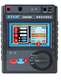 Lightning Protection Component Tester Insulation Resistance Tester 0.5 To 3000MOhm MOV GDT Tester Touch Color Screen ETCR3800B