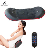 Electric Waist Massager with Airbag - Portable Lumbar Spine Back Body Massage. Vibration Relief and Health Traction Therapy
