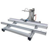 One-piece woodworking profiling cabinet type head chamfering all-in-one trimming hine