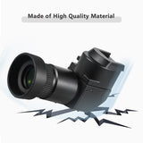 Andoer Camera 1.25X/ 2.5X Magnification Right Angle Viewfinder with 10 Mount Adapters for Canon Nikon Fujifilm DSLRs