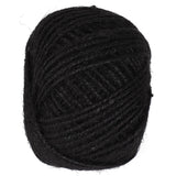 50m String Jute Rope for Crafts Scrapbooking Gardening - Black