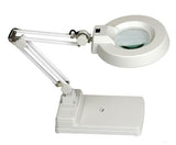 5X,10X,20X LT-86C 3 Points Adjustable Table Type Magnifier Lamp,Long arm lights On/Off plastic magnifier loupe with led light