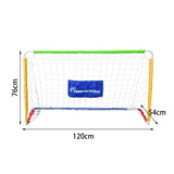 Kids Goals Practice Net Football Training Soccer Goal for Indoor Outdoor Sports Game Lawn Garden Backyard Playground