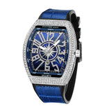 PINTIME Men Watch Fashion Business Quartz Watches Top Brand Luxury Waterproof Luminous Leather Strap Men's Wristwatches Relogio