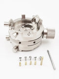 Full Stainless Steel Watch Movement Holder Stand Tools Watchmaker Repairing For ETA 7750 7751 7753 Series