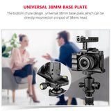 Andoer Cage Kit for Canon EOS M50 DSLR Cameras Top Handle Camera Video Rig Aluminum Alloy with Cold Shoe Mount
