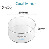 Aquarium water magnifying glass, seawater coral fish tank observation mirror, aquarium viewing device Marine Coral