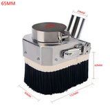 65MM/80MM CNC Dust Cover Collector Stainless Steel Materials CNC Machine Accessories For 0.8KW/1.5KW/2.2KW Spindle Motor
