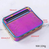 Portable Mini Metal Manual Rolg hine 70/78/110MM Tobacco Roller Case Box Cigarette Maker Smoking Accessories