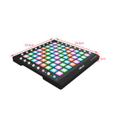 Worlde Midi Controller for Win Xp W7 W8 Mini Instrument Music Children's Piano Keyboard 64 Sensitive Pads Midi Controller