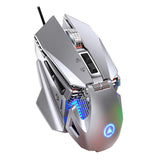 G10 Gaming Mechanical Wired Gaming Mouse Macro Programming Pressure Gun Glowing