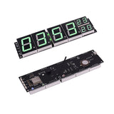 1.2 Inch Wifi 24 Hours Electronic LED Digital TIME Display Second Temperature Alarm Clock Wireless Network Timing