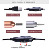Multifunctional USB Powered Nail Sander Pen Portable High Speed Nail Tool Nail Remover Manicure To Remove Dead Skin