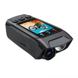 3 in 1 Sport DV Dash Cam with Light - 4K for Bike Helmet, Motorcycle, Bicycle. HD Screen Action Recorder Camera