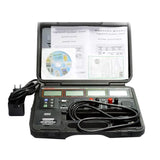 TES WM-01 WM01 Power Analyzer Datalogger, Ture Arm AC & DC W/PF/ V/A Data logging with RS232 interface