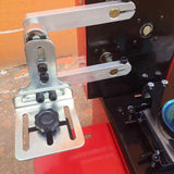 SYM 175-L engraved steel plate scraper type automatic electric ink coding pad printing machine oil cup pad printing machine