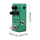 Overdrive/Spring Rever/Noise Reduction/ XP Booster Electric Guitar Effects Pedal True Bypass DC 9V 6.35mm