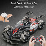 Best-selg Gesture Sensing Remote Control RC Drift 4WD Racing Off-Road Vehicle Spray Stunt Car Children's Gift Toys