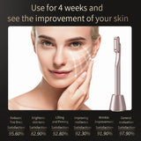 360° Rotating LED EMS Massagers Microcurrent Heating Vibration Facial Neck Eye Anti Aging Wrinkle Face Lifting Beauty Tool