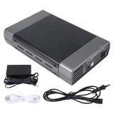 5.25 Inch USB 2.0 SATA External Optical Drive Case Enclosure Box Adapter for Windows XP and PC - EU Plug