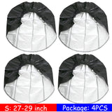 4PCS Wheels Case Protector Bags Car Heavy Duty RV Wheel Tire Covers Exterior Accessories For Truck Trailer Camper Motorhome