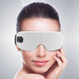 Hot Compress Massager Smart Care Device with Music for Migraines Relax Reduce Eye Strain Dark Circles Improve Sleep