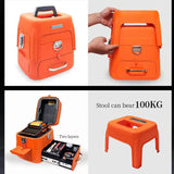 New AI-9 signal light fiber fusion splicer 10 languages freely switch built-in optical power meter and VFL5.0
