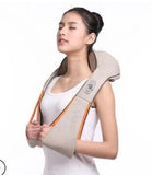 Electric Heating Neck Massager Car Home Infrared KneadingTherapy Ache Shoulder Back Massageador Relax Massage the shawl with a b