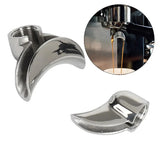 Semi-automatic Coffee hine Handle Shunting Stainless Steel Leak Deflecting Nozzle Single Double 58mm Accessories