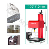 Signage Nameplate Marking 170x110 250x150 300x200mm Pneumatic Electricity Desktop Engraving hine for Metal Part