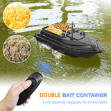 D16C 5200mAh Wireless Control Fishing Boat Double Bait Containers Fish Feeder Device with 400-500m Remote Range