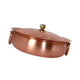 Traditional Copper Chafing Dish - Thick For Ramen & Soup