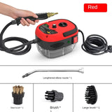 Multifunctional Portable Handheld Steam Cleaner - Ideal for Kitchen Hood, Car, and Air Conditioner Cleaning