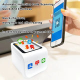 P20 QR Desktop Barcode Scanner Mobile Payment Scanning Box Auto-Sensor USB Wired Bar Code Reader for Supermarket